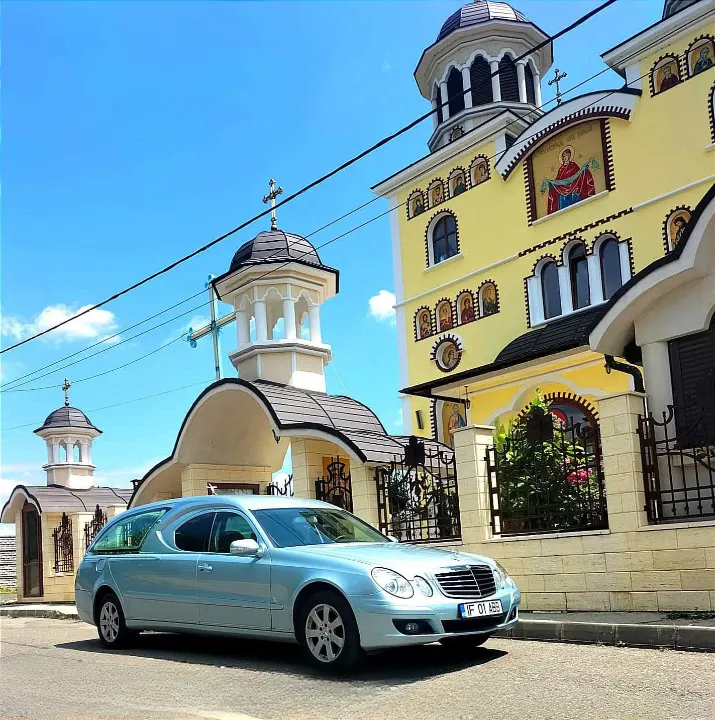 Masina Funerara Mercedes Ababei Bragadiru